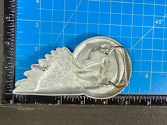 Eagle Skull Motorcycle Wheel Chopper Biker&rsquo;s Rider&rsquo;s Figural Cutout Belt Buckle