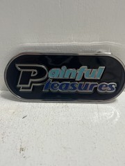 – Belt Buckle Painful Pleasures Tattoo And Piercing Saying Thug Life Low Life