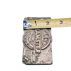 Baron Buckle Teamster Solid Brass Vintage Belt Buckle