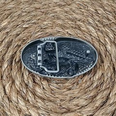 NEW! EAGLE SNAKE METAL BELT BUCKLE ANIMAL COWBOY & WESTERN HEBILLA AGUILA #100