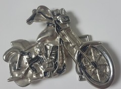 Motorcycle Metal Belt Buckle – fits 1.5&Prime; belt