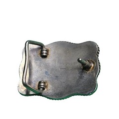 Western Style Men&rsquo;s Belt Buckle Silver Gold Cowboy Boots