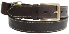 Double Ring with Pouch Leather Hobble Belt Chestnut NEW – All Sizes