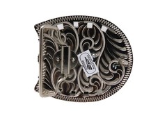 Belt Buckle Golden Horse Sliver,Gold,Black,Metal Rodeo Western