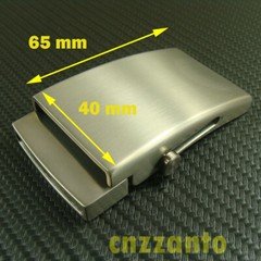 Titanium Classical anti allergy Plate Belt buckles for 35mm width belt Z372A