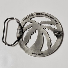 2004 Palm Tree Belt Buckle Great American Products BKL 4666