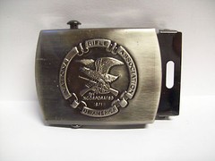 National Rifle Association Of America NRA Web Belt Buckle 2 3/8&Prime; X 1 3/8&Prime;