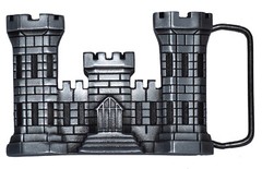 ARMY CORPS ENGINEERS – Cast Belt Buckle