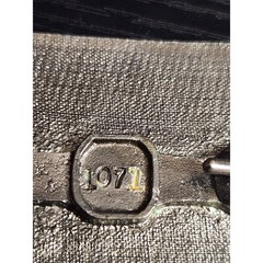 Vintage I D Rather Be Fishing Belt Buckle 1971 Pewter Tone