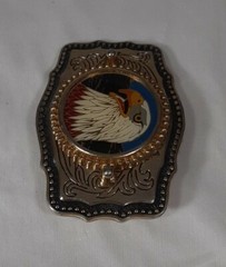 Vintage American Bald Eagle Belt Buckle *Made In USA*