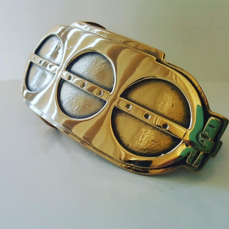 Injector Hat (Bug Catcher) Blower Scoop Buckle in solid brass or bronze