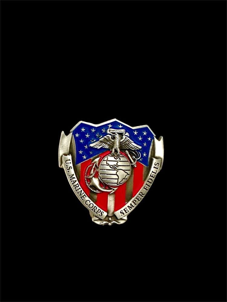 Marines Belt Buckle – Eagle Design. Unisex