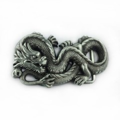 Chinese Dragon Western Cowboy Belt Buckle for Men & Women Fit 1.5in Belts