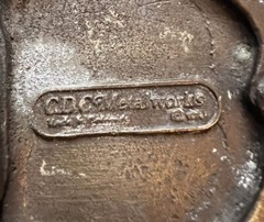 CDC Metalworks 2.5&Prime; Belt Buckle Lion/bobcat Rare