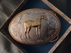 Heritage Collection Silver Quarter Horse Buckle