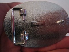 VINTAGE AVON SADDLE THEME BELT BUCKLE – WESTERN – GW-14