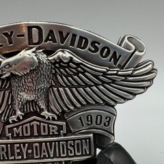 Harley-Davidson 2008 Eagle Bar & Shield Belt Buckle Silver 99401-09VM Biker Mens