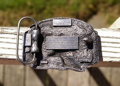 Rocky Mountains Commemorative 1993 Siskiyou Belt Buckle # 206 of 2500 Oregon