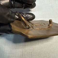 VTG Southern Comfort Vintage Belt Buckle Brass Metal Made In USA