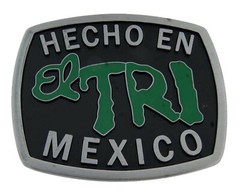 12 Pcs Mexican Azteca Calander Hecho Mexico Malverde Belt Buckles Lighters Metal