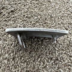 Mens Genuine Volcom Brand Jeans metal belt buckle