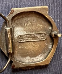 CDC Metalworks 2.5&Prime; Belt Buckle Lion/bobcat Rare