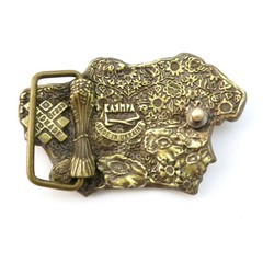 Belt buckle Ukraine, Ukrainian belt buckle for 1.5 inches casual belt