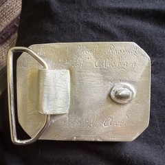 Bill Callahan – Wildlife in Pewter, belt pheasant buckle.