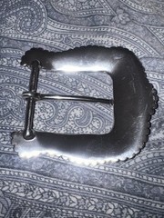Men&rsquo;s Silver Tone Metal Western Belt Buckle Engraved Floral Rectangle Tony Lamar