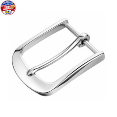 1.5&Prime;(40mm) Belt Buckles Replacement Heavy Duty Stainless Steel Single Prong Squa