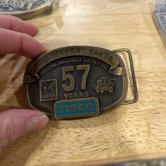 Tisco Spec-Cast Tractor Implement Supply Co 57 Years Limited Edition Belt Buckle
