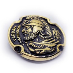 Vardan Mamikonyan Sparapet of Armenia 5th Century Brass Belt Buckle