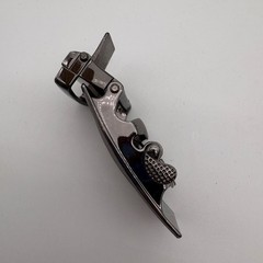 Gunmetal Grey Automatic Ratchet Belt Buckle Geometric Textured Sliding Buckle