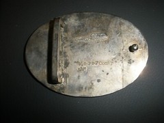 Superman Belt Buckle EUC 3.5&Prime; x 2.5&Prime;