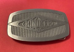 HINIKER Manufacturing Impressive Estate 3.75” Long Belt Buckle By Hit Line USA