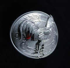 MADE BY ORDER MEN BELT BUCKLE HANDMADE STAINLESS STEEL COCK FIGHTER ROOSTER