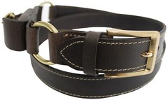 Double Ring with Pouch Leather Hobble Belt Chestnut NEW – All Sizes