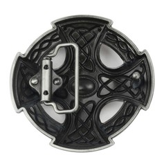 Celtic Cross Belt Buckle Western Cowboy Motorcycle Riding Belt Buckle