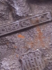 Vintage American 4-4-0 Steam Locomotive Belt Buckle 1987 C+J CJ1440 Railroad
