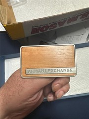 Vintage Armani Exchange Belt Buckle