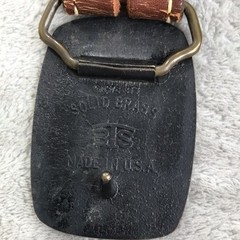 BRAZOS JOE Vintage Hand Crafted Western Leather Champion Series 46161 Size 42