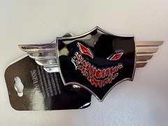 DISTURBED Creepy Face American Heavy Metal Band Logo 2009 Bravado Belt Buckle