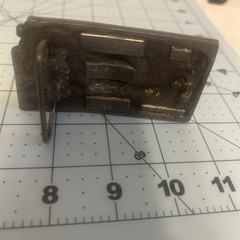 Kansas Wildlife Federation Limited Edition Metal 3D Western Buckle 1.5in