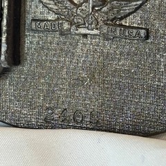 Vtg US Army Belt Buckle Airborne 1st Special Forces Made In The USA