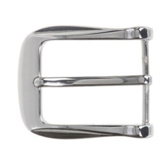 1 1/2&Prime; (38 mm) Nickel Free Single Prong Rectangular Belt Buckle