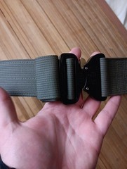 AustriAlpin Cobra Belt Buckle And Belt 48 Inches Military