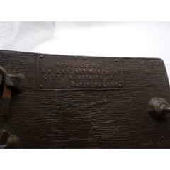 Vintage Colt Revolvers Belt Buckle The Worlds Right Arm Bronze Tone Rectangular