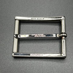 Solid Brass Square Belt Buckle Made In Italy Single Buckle Only Shiny