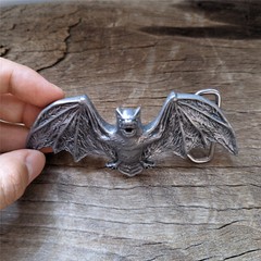 3D Bat Belt Buckle – Western Cowboys Belt Buckle – Mens Womens Belt Buckle