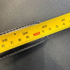 BULLIANT 1pc Men&rsquo;s 32&Prime;-34&Prime; Reversible Belt Adjustable 1.25&Prime; Cut For Fit 2 Side